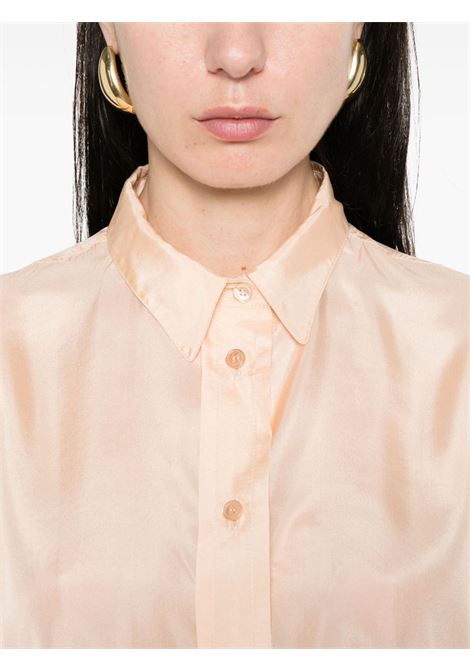 Camicia in seta in rosa chiaro Philosophy Di Lorenzo Serafini - donna PHILOSOPHY DI LORENZO SERAFINI | 020121160165